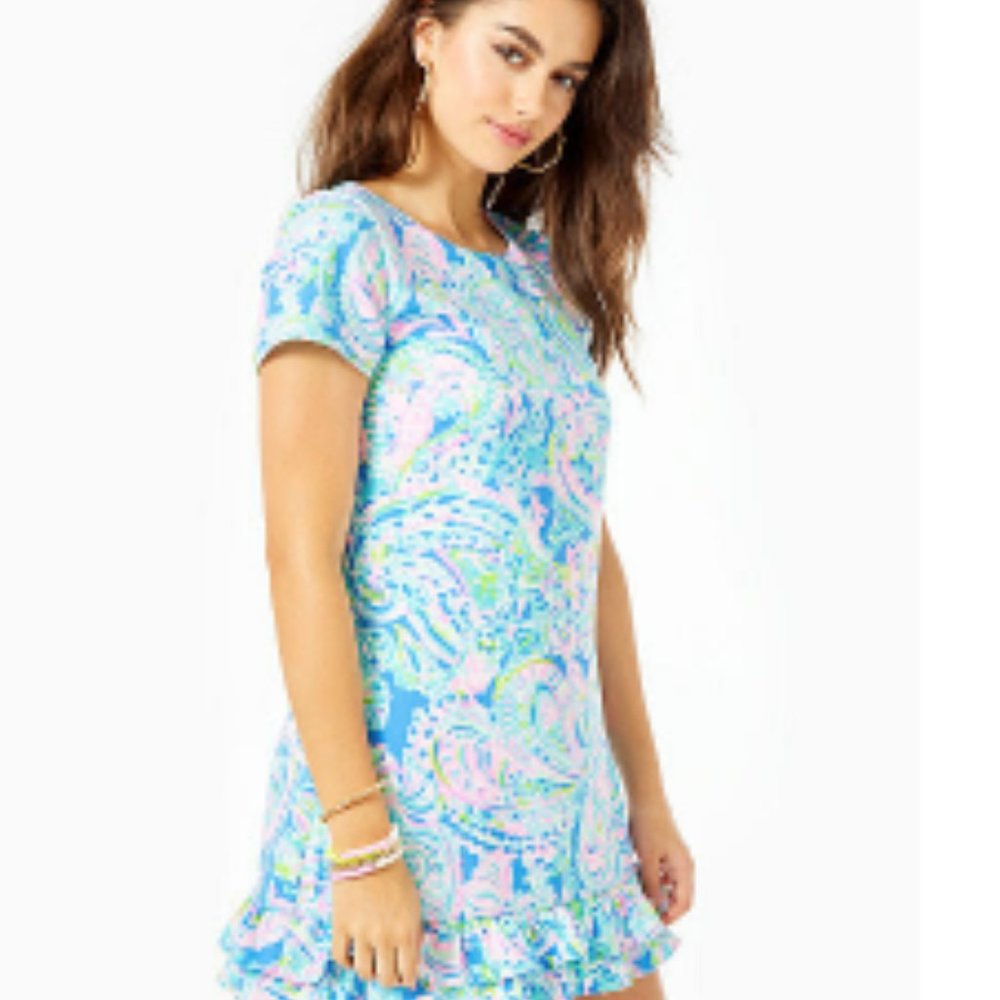 Lily Pulitzer: Masey Short Sleeve Romper Size 10